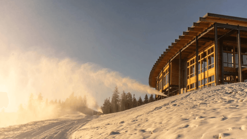 Cover Image for Snowmaking Begins at Bretton Woods Ski Area this week.